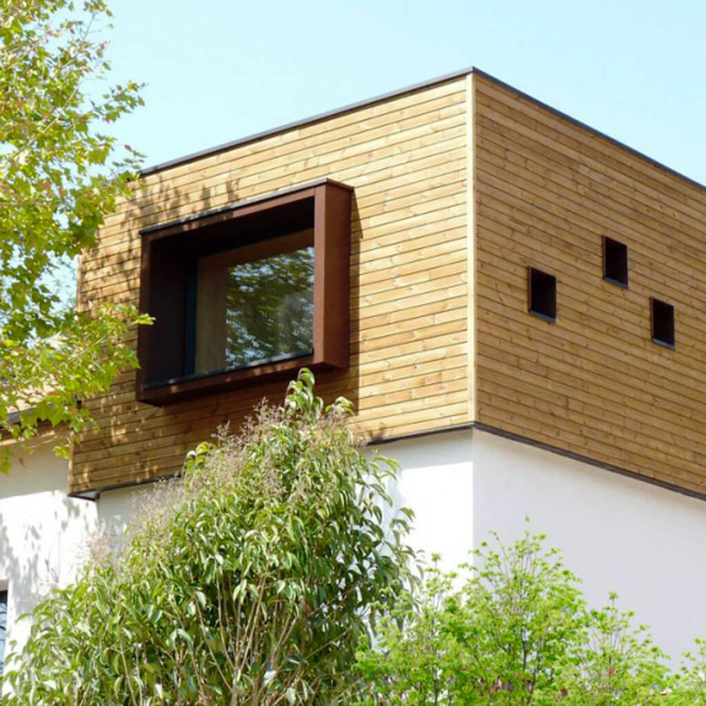 surelevation sur une maison plein pied très récente